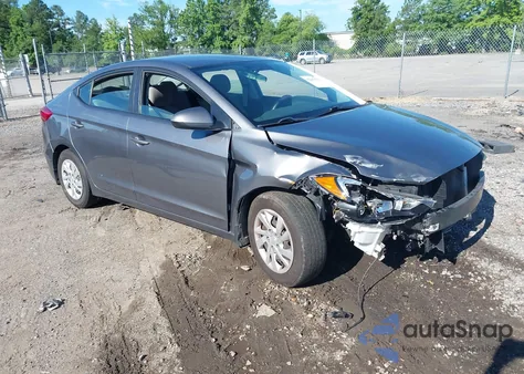 2018 Hyundai Elantra Se from USA, damaged, VIN 5NPD74LF2JH374537